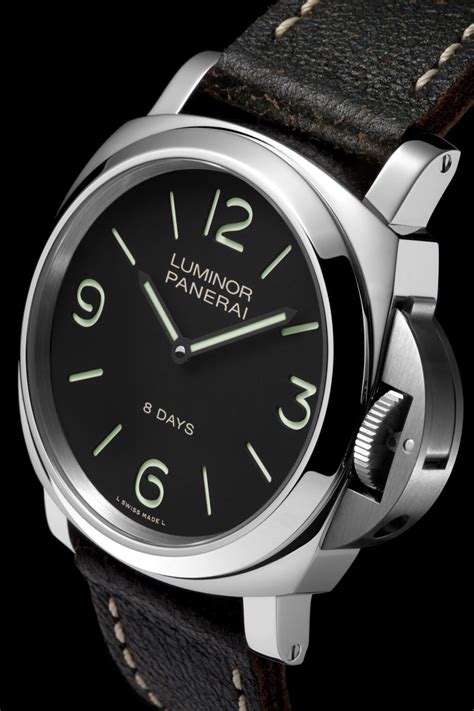 panerai 8 day luminor base